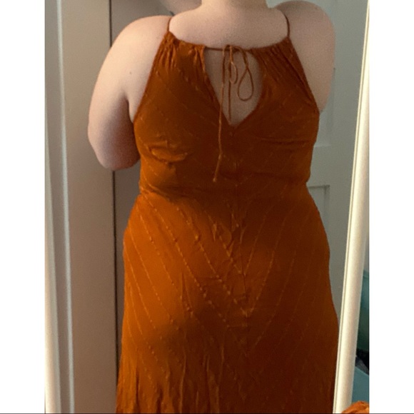 Tie-up Full Length Summer Dress - Picture 3 of 7